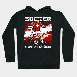 Switzerland Soccer Futbol Hoodie